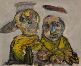 Gerda Muizebelt  - Two hoky man.jpg